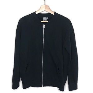 Asos • Women’s Zippered Black Sweater Size 8